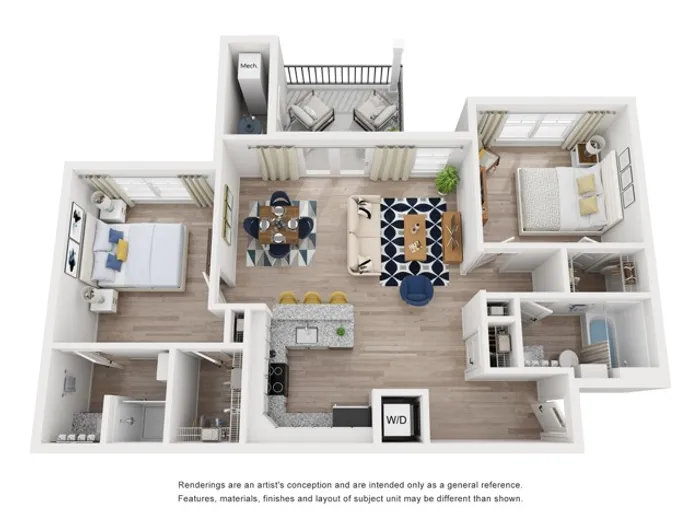 Cyrpress | 2 Bedroom 2 Bath
