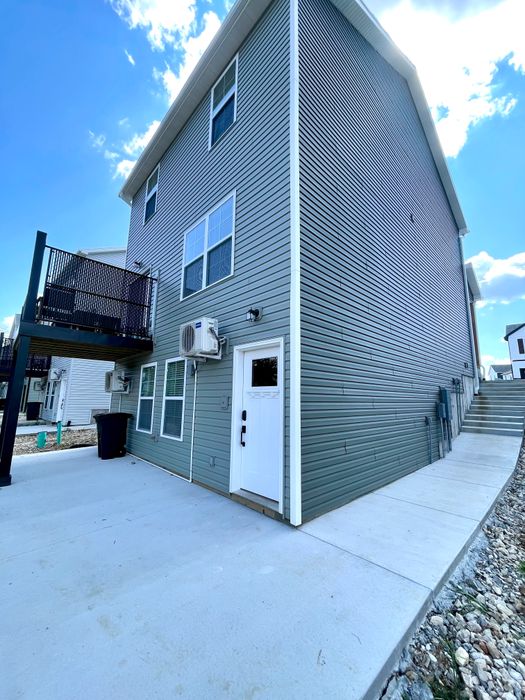 side basement view