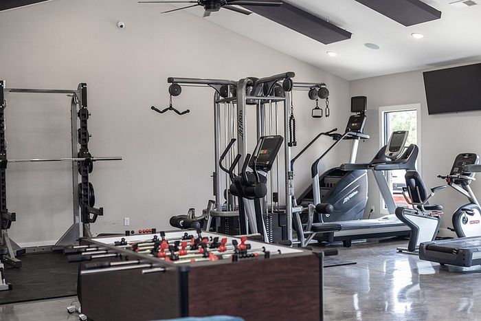 fitness center/arcade
