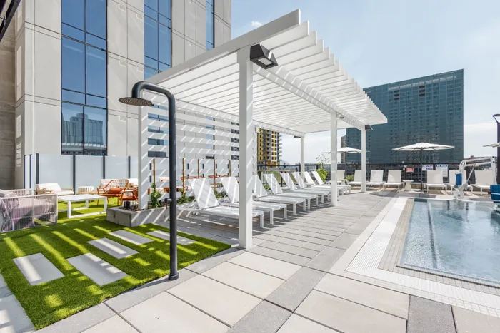 pool deck