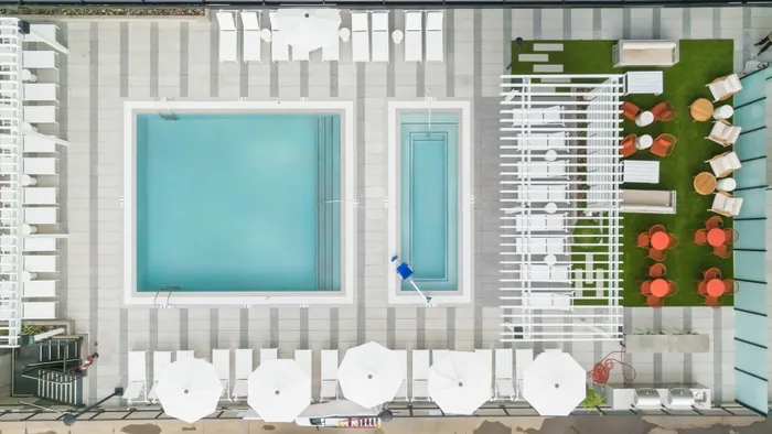 pool deck