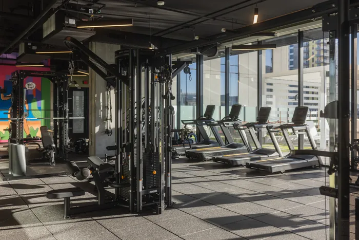 high-rise apts in downtown phoenix for rent | rosie | fully equipped fitness center