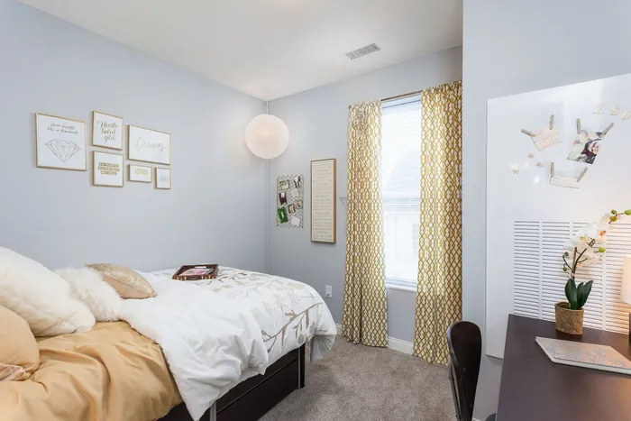 345 Flats apartment bedroom