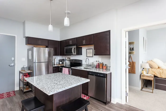 345 Flats apartment kitchen