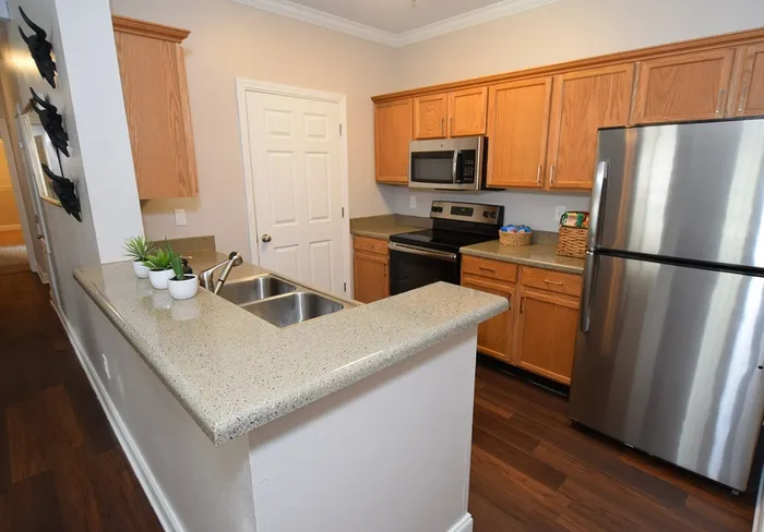 Oakbrook apartment kitchen