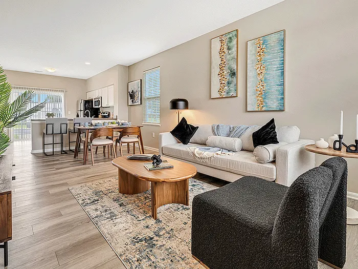 Green Living Room