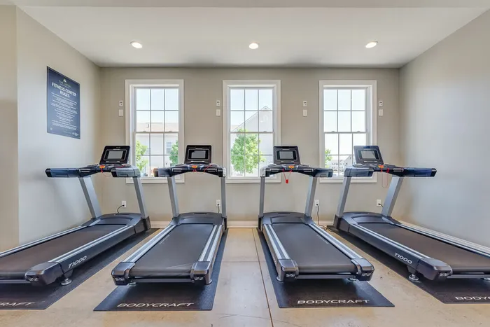Green Workout Room