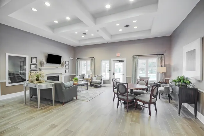 Beautifully renovated leasing office.