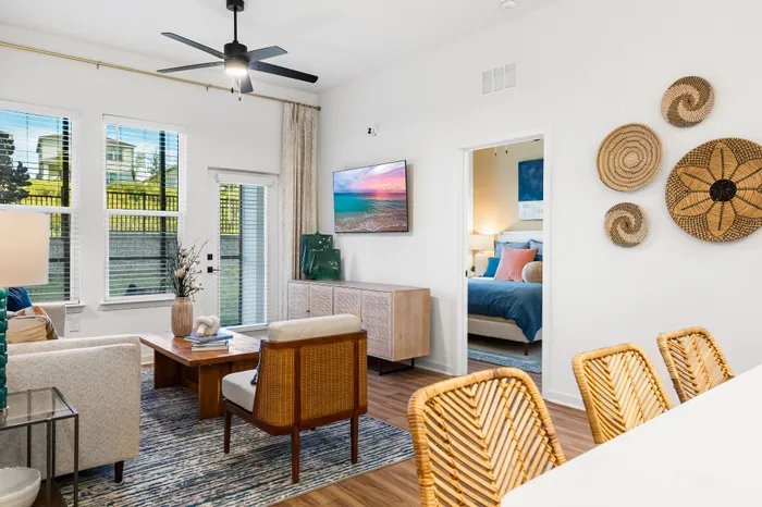 Model home furnished