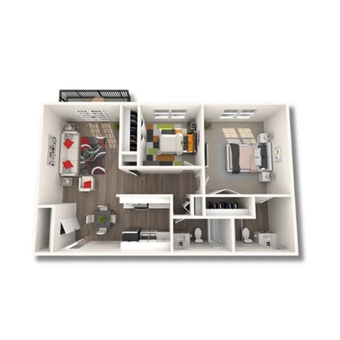 2B - 1,000 SQ.FT
