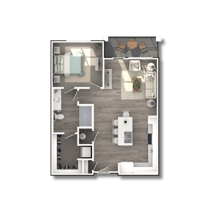 1D - 765 SQ.FT