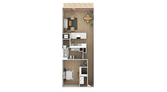 1EX - 1190 sqft