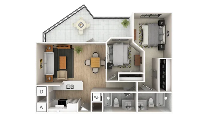 2AX- 1011 sqft