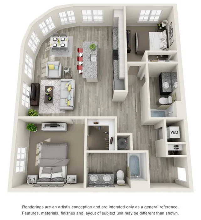 2D- 1171 sqft