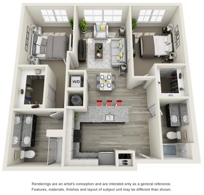 2B - 1014 sqft