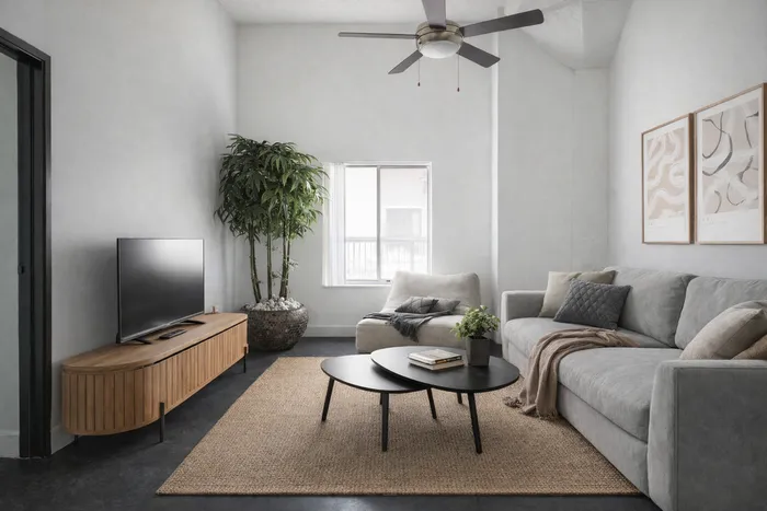 Courtyard Living Room