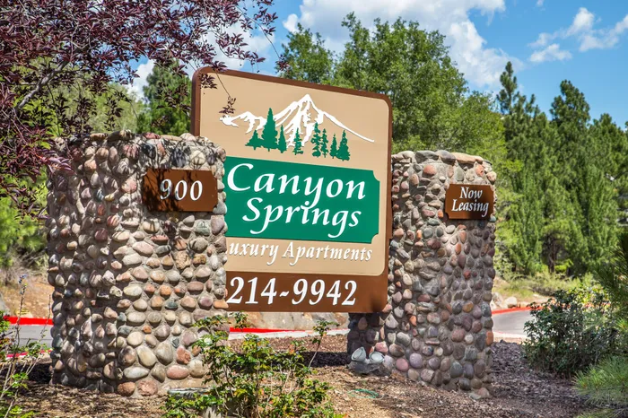 Canyon Springs Signage