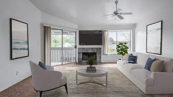 Staged 2 bedroom