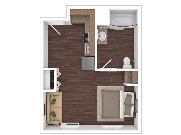 Studio Apartment for Rent in San Antonio