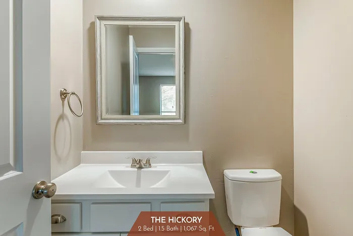The Hickory - Half-Bath