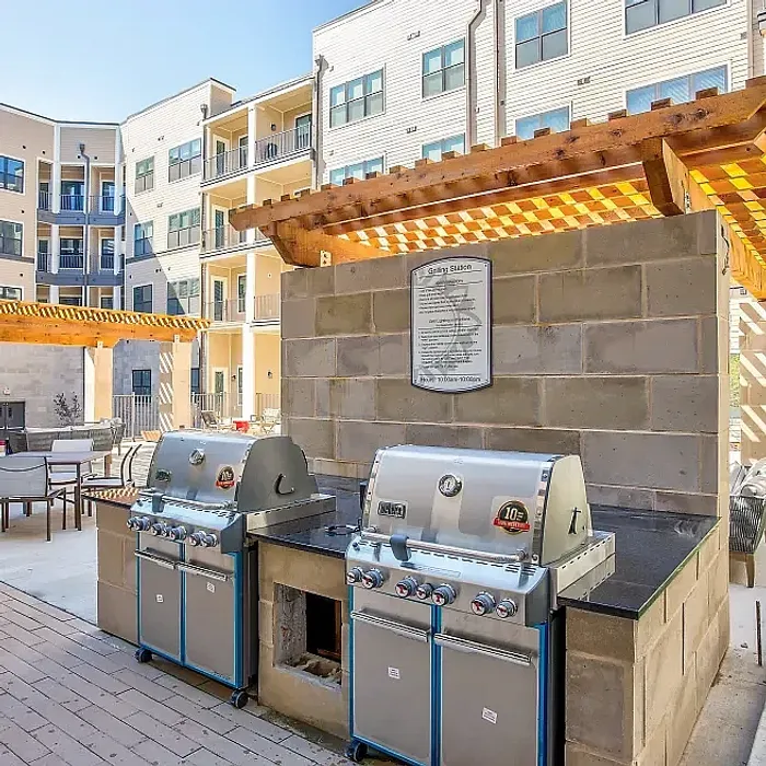 Outdoor BBQ grills