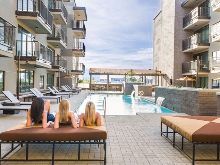 Apartment with Resort-Style Pool At iLuminate Apartments In Phoenix, AZ