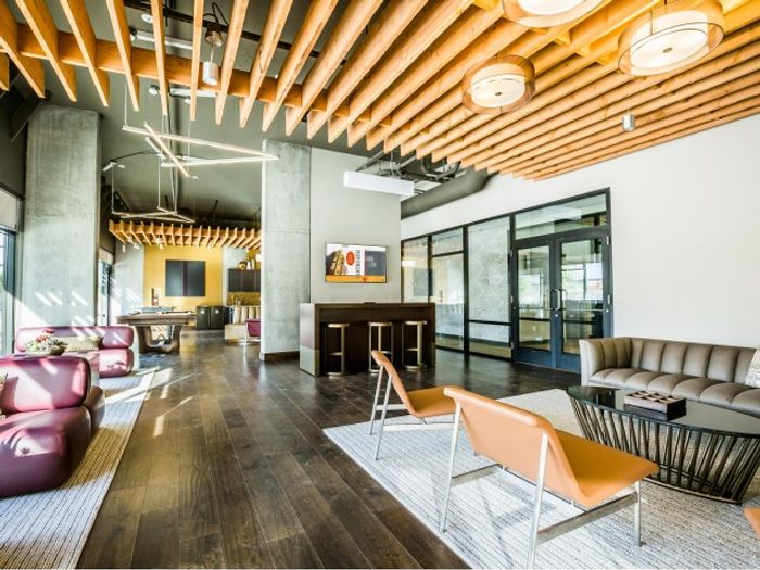 Resident Lounge With Ample Seating At iLuminate Apartments In Phoenix, AZ