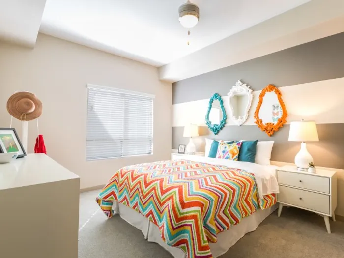 Spacious Apartment Bedrooms At iLuminate Apartments In Phoenix, AZ