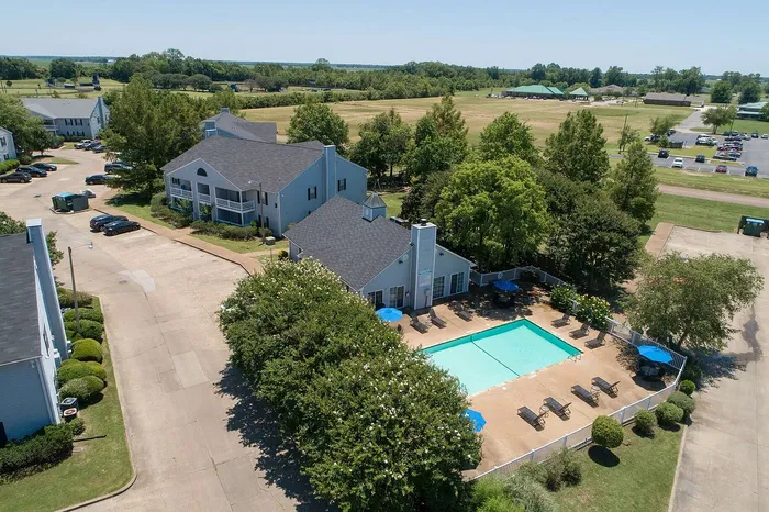 Aerial View cottonwood apartments