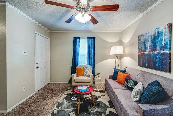 emberwood apartments living area