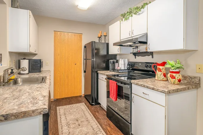 Charming kitchen with modern appliances, marble countertops, and elegant decor. Bright and inviting space perfect for culinary creativity.