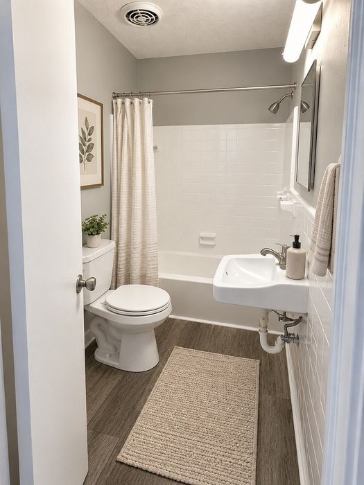 Ivey Creek Apartments - Modern Bathroom
