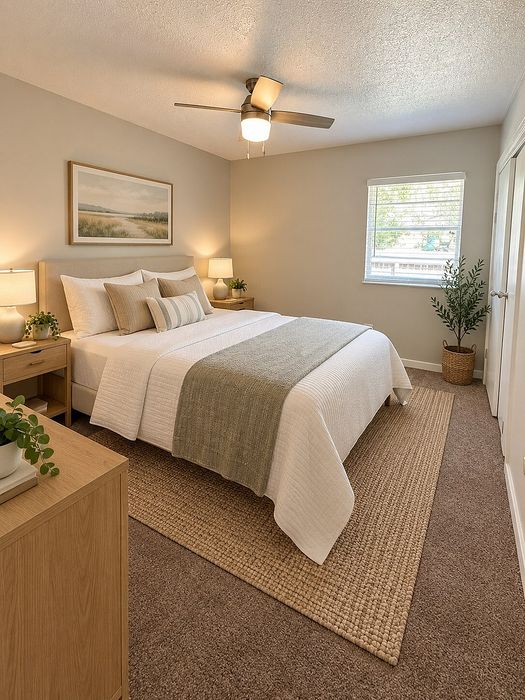 Ivey Creek Apartments - Cozy Bedroom