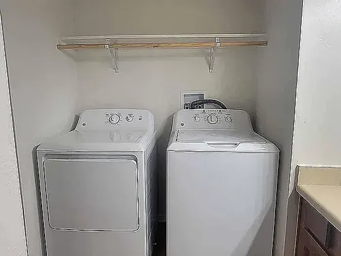 laundry area