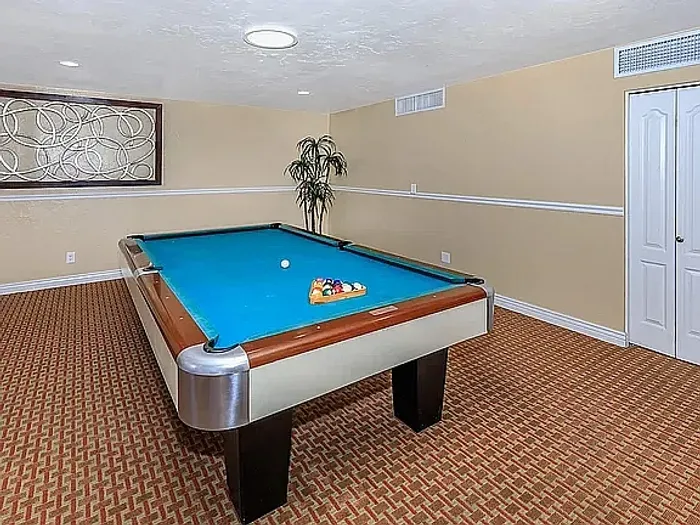 Billiards area pantano villas