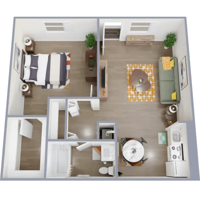 1 bedroom deluxe
