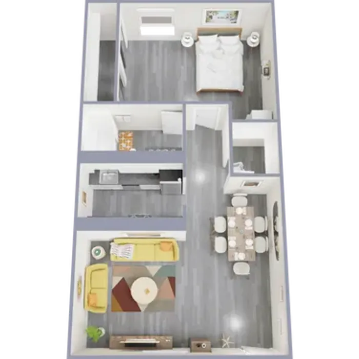 garden one bedroom one bath