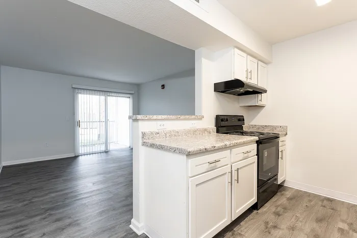 Hoosier Woods - Kitchen and Living Area