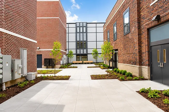 Lawrence Senior - Courtyard Entrance