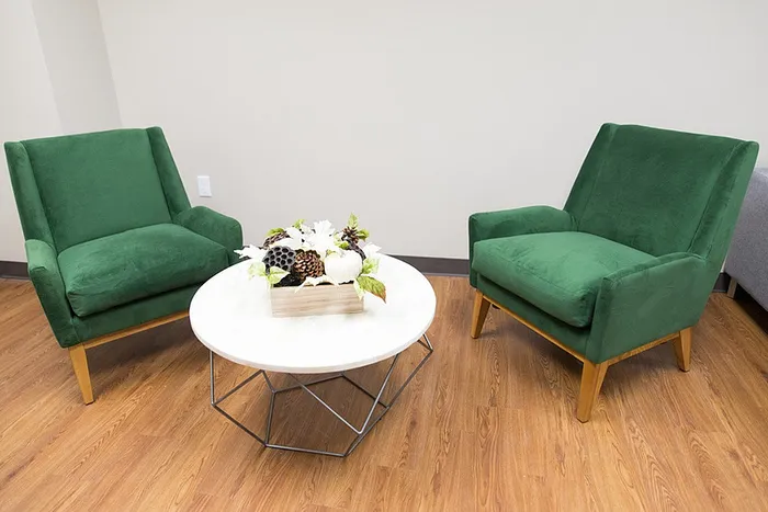 Lawrence Senior - Green Chairs