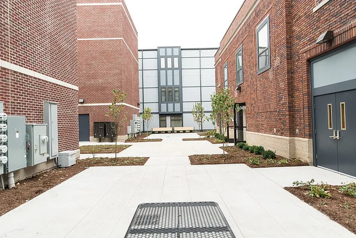 Lawrence Senior - Brick Courtyard