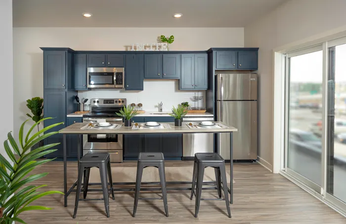 Modern Kitchen | Incite at Troy | Downtown Troy Apartments