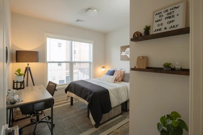 Bedroom | Incite at Troy | Downtown Troy Apartments