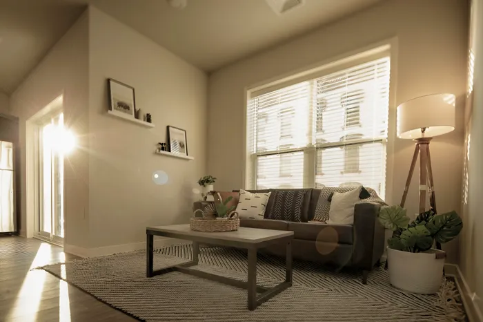 Open-Concept Living Area | Incite at Troy | Downtown Troy Apartments
