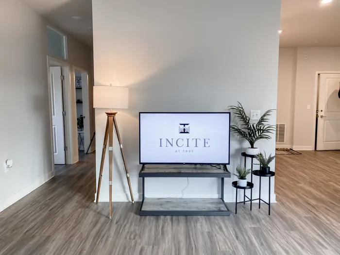 Signage in Clubhouse at Incite at Troy | Off-Campus Housing in Troy, NY