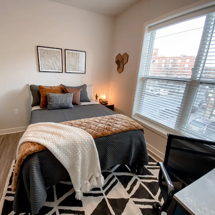 Bedroom Incite at Troy | Student Apartments in Troy, NY