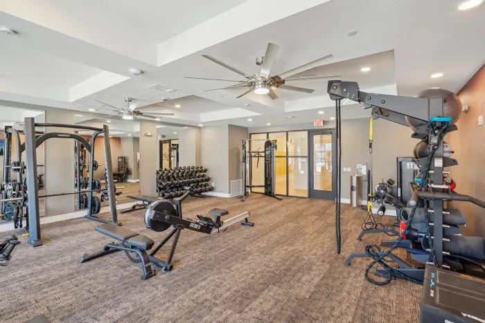 The Fitz Fully Loaded 24/7 Fitness Center