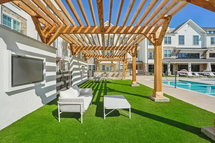 The Fitz - Outdoor Seating Areas Throughout Complex