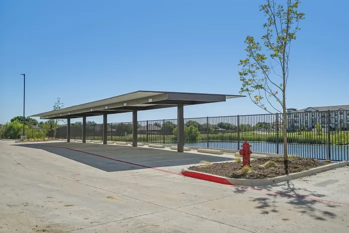 The Fitz - Exterior Shot of Car Ports