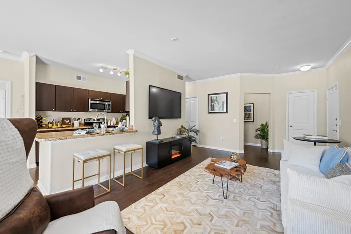 The Pointe at Victoria - Modern Living Room